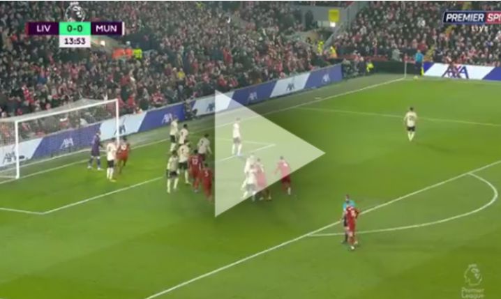 Van Dijk STRZELA GOLA na 1-0 z Man United! [VIDEO]